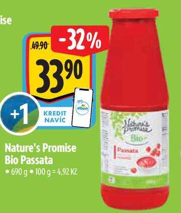 Nature's Promise Bio Passata, 690 g