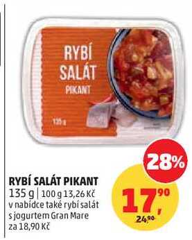 RYBÍ SALÁT PIKANT, 135 g 