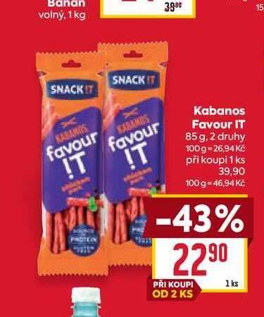 Kabanos Favour IT 85 g