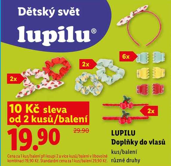 LUPILU Doplňky do vlasů