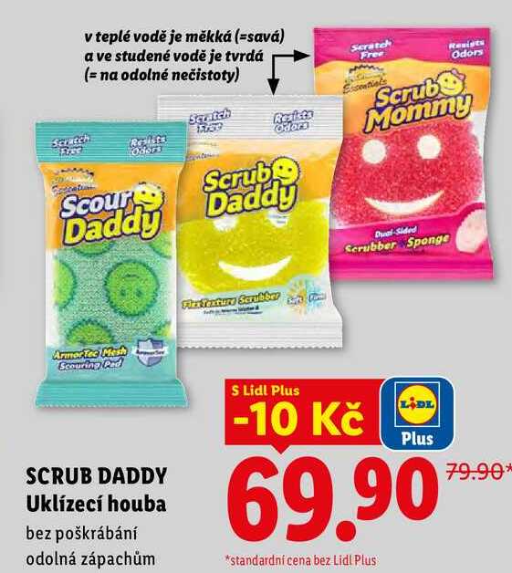 SCRUB DADDY Uklízecí houba 