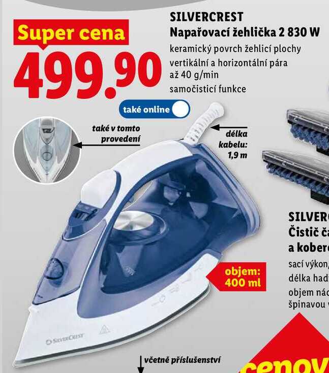SILVERCREST Napařovací žehlička 2 830 W  