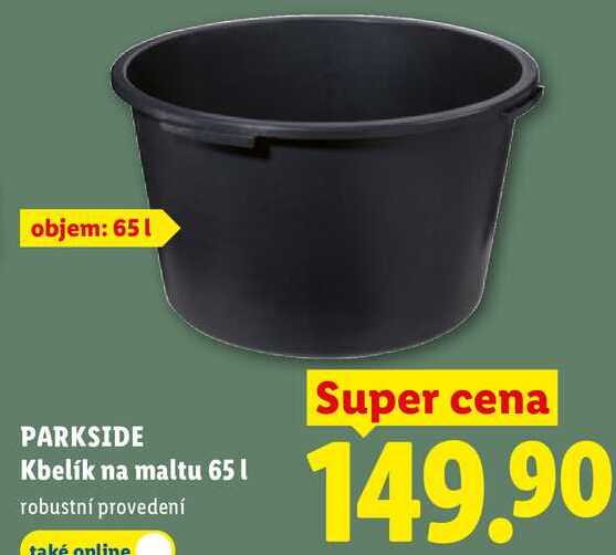 PARKSIDE Kbelík na maltu 65 l  