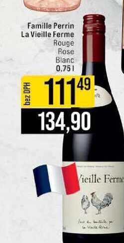 Famille Perrin La Vieille Ferme Rouge Rose Blanc 0,75l