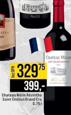 Chateau Mélin Révintho Saint Emilion Grand Cru 0,75l