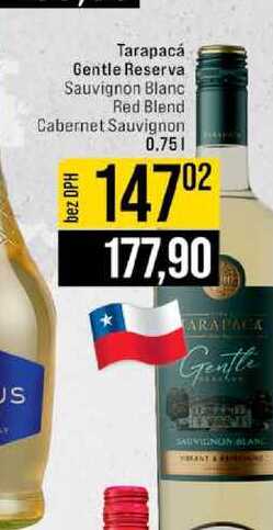 Tarapacá Gentle Reserva Sauvignon Blanc Red Blend Cabernet Sauvignon 0.75l