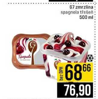 67 zmrzlina spagnola třešeň 500 ml 