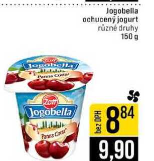 Jogobella ochucený jogurt různé druhy 150 g 