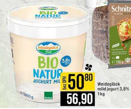 Weideglück mild jogurt 3.8% 1kg 