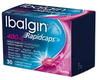 IBALGIN® RAPIDCAPS 30 měkkých tobolek