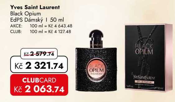 Yves Saint Laurent Black Opium EdPS Dámský 50 ml 