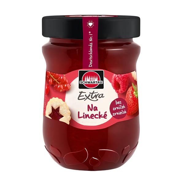 Schwartau Extra džem Na linecké