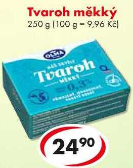 Tvaroh měkký, 250 g