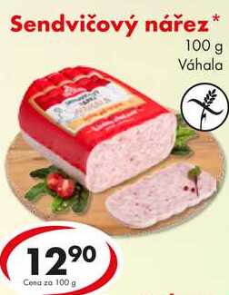 Sendvičový nářez, 100 g