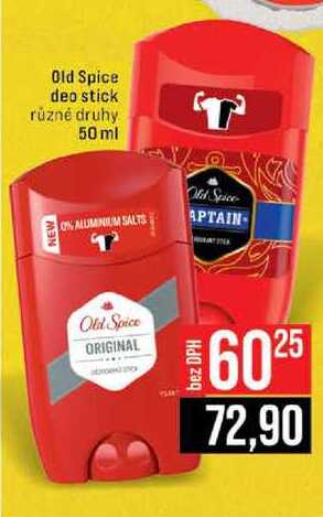 Old Spice deo stick různé druhy 50 ml 