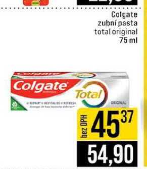 Colgate zubní pasta total original 75 ml 