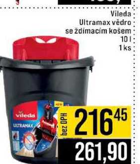 Vileda Ultramax vědro se ždímacím košem 10l 1ks