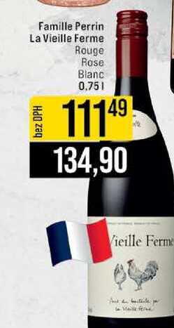 Famille Perrin La Vieille Ferme Rouge Rose Blanc 0.75l