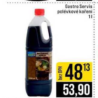 Gastro Servis polévkové kořeni 1l