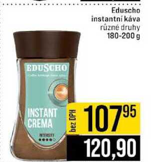 Eduschol instantní káva různé druhy 180-200 g 