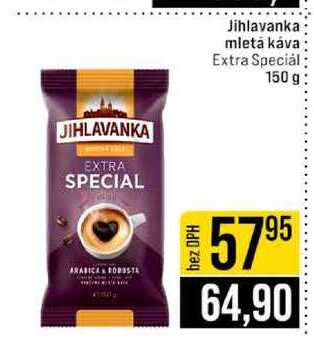 Jihlavanka mletá káva Extra Speciál 150 g