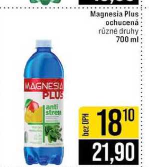  Magnesia Plus ochucená různé druhy 700 ml 