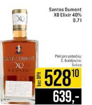 Santos Dumont XO Elixir 40% 0,7l
