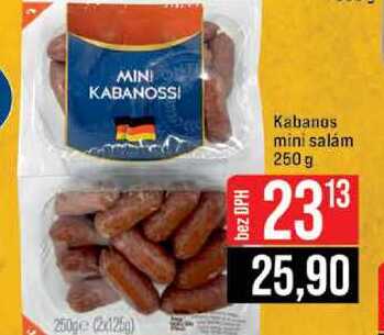 Kabanos mini salám 250 g 