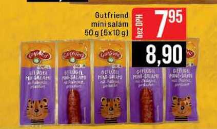 Gutfriend mini salam 50 g (5x10 g) 