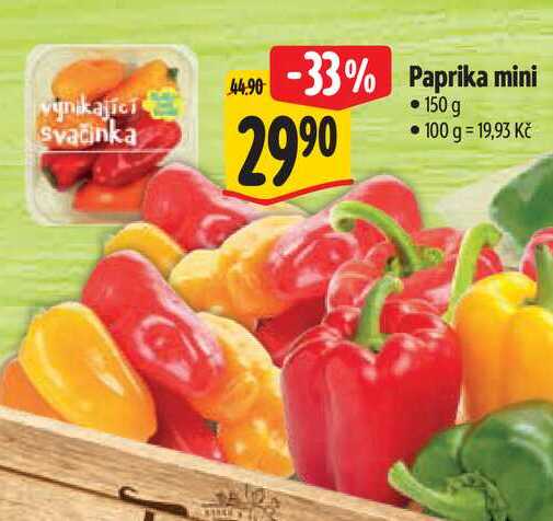 Paprika mini 150 g