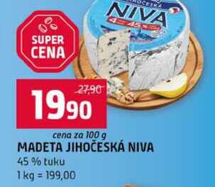MADETA JIHOČESKÁ NIVA 45% tuku 100g