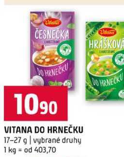 VITANA DO HRNEČKU 17-27 g vybrané druhy