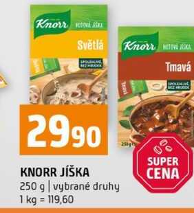 KNORR JÍŠKA 250 g vybrané druhy