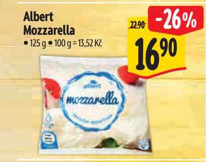 Albert Mozzarella 125 g