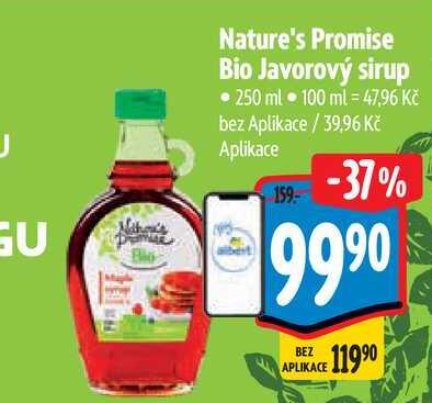 Nature's Promise Bio Javorový sirup 250 ml