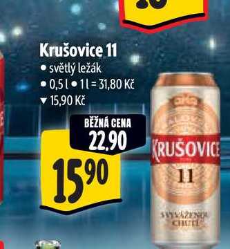 Krušovice 11 0,5 l