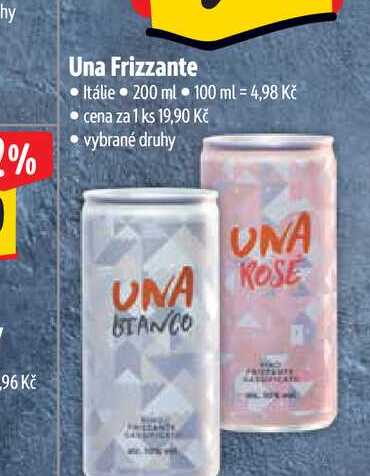 Una Frizzante 200 ml