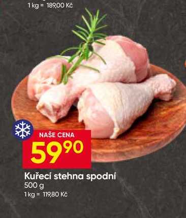 Kuřecí stehna spodní 500 g