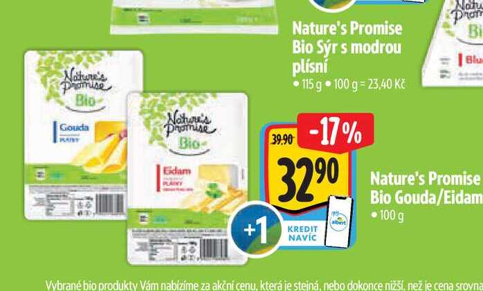 Nature's Promise Bio Gouda/Eidam 100 g