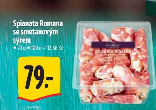 Spianata Romana se smetanovým sýrem 70 g