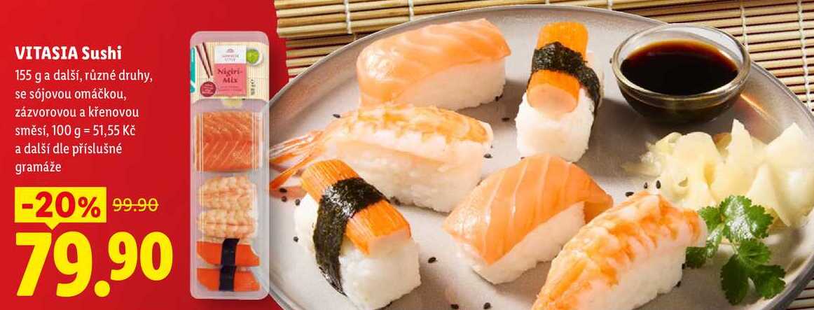 VITASIA Sushi, 155 g a další
