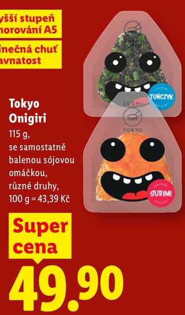 Tokyo Onigiri, 115 g