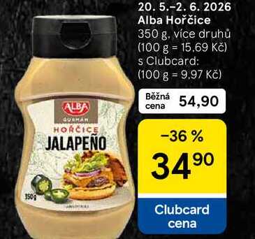 Alba Hořčice, 350 g, více druhů