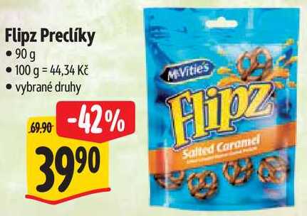 Flipz Preclíky, 90 g