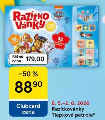 Razítkovánky Tlapková patrola