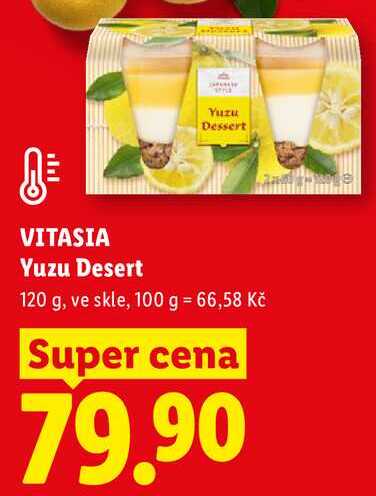 VITASIA Yuzu Desert, 120 g