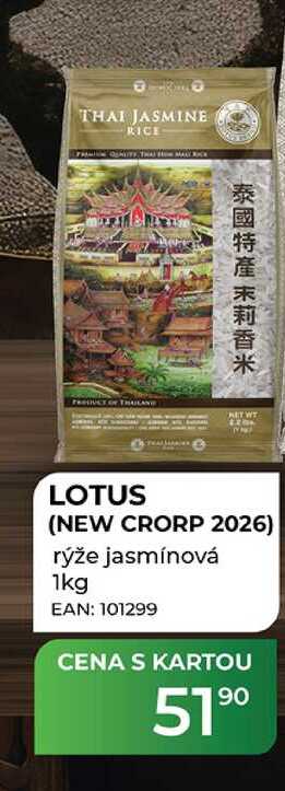 LOTUS rýže jasmínová 1kg
