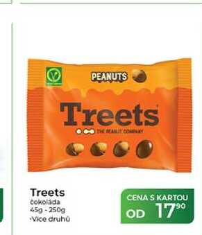 Treets čokoláda 459-250g