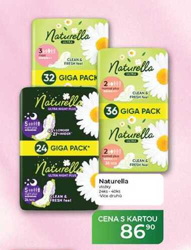 Naturella vložky 32 ks