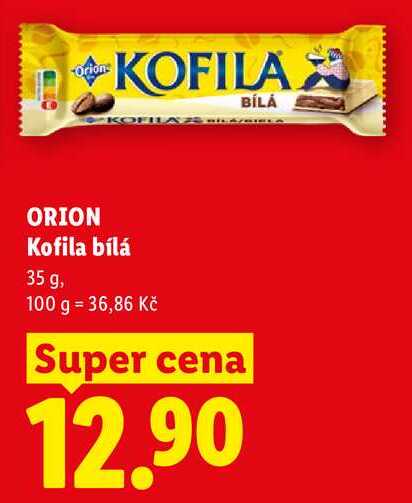 ORION Kofila bílá, 35 g